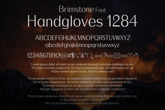 Brimstone Font - Preview 1