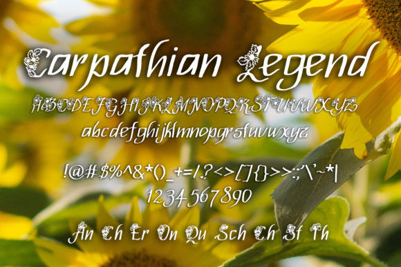 Carpathian Legend Font - Preview 1