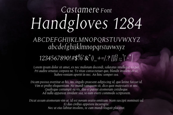 Castamere Font - Preview 1