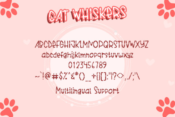 Cat Whiskers Font - Preview 5