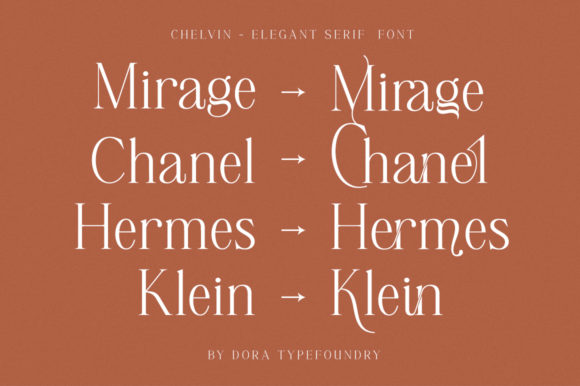 Chelvin Font - Preview 4