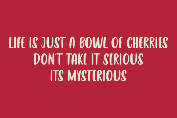 Cherry Lime Font - Preview 1
