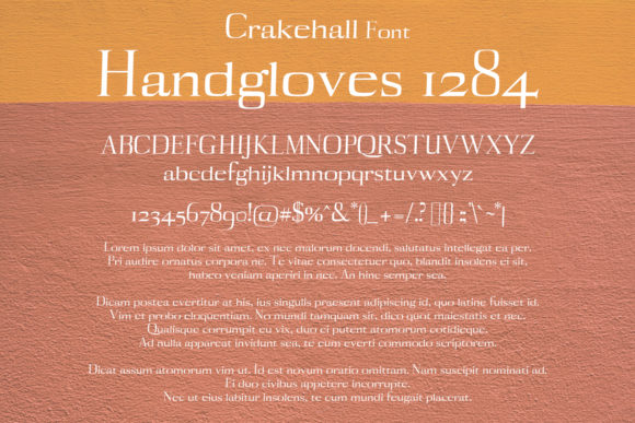 Crakehall Font - Preview 1