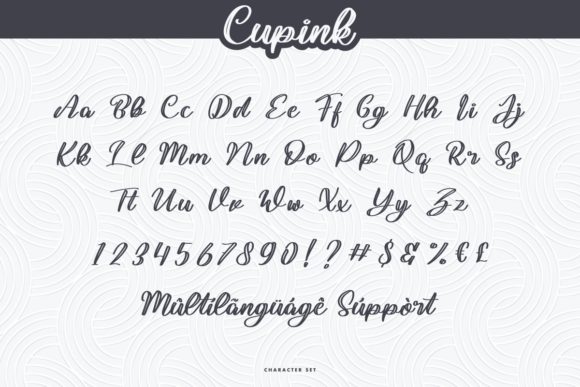 Cupink Font - Preview 4