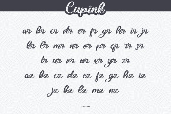 Cupink Font - Preview 6