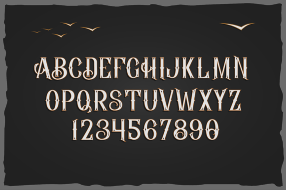 Dark Castle Font - Preview 1