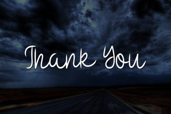 Evening Cloud Font - Preview 4