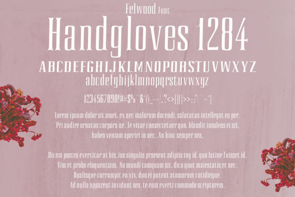 Felwood Font - Preview 1