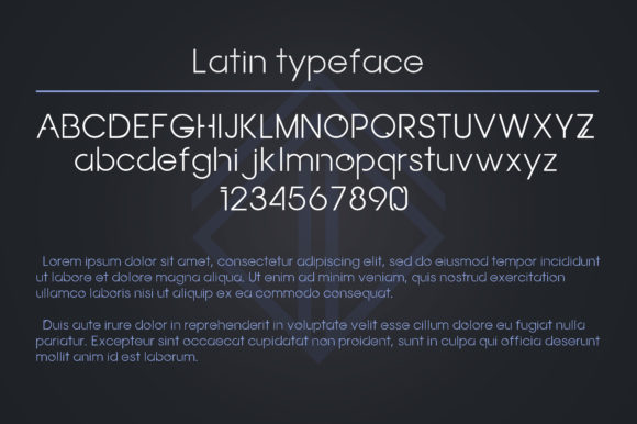 Fractal Font - Preview 1