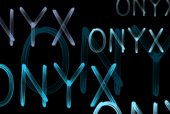 Frozen Font - Preview 3