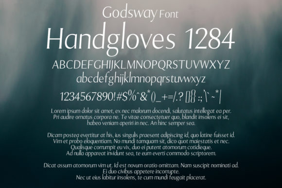Godsway Font - Preview 1