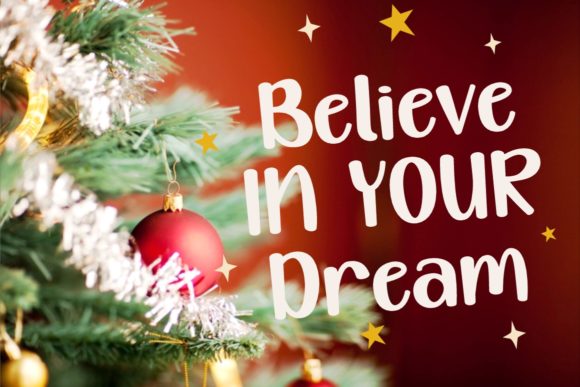 Happy Christmas Party Font - Preview 5