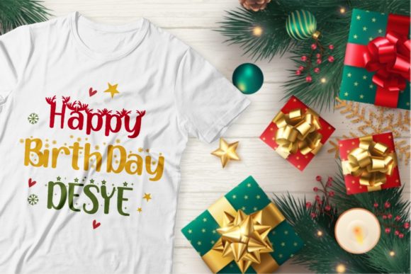 Happy Christmas Party Font - Preview 6