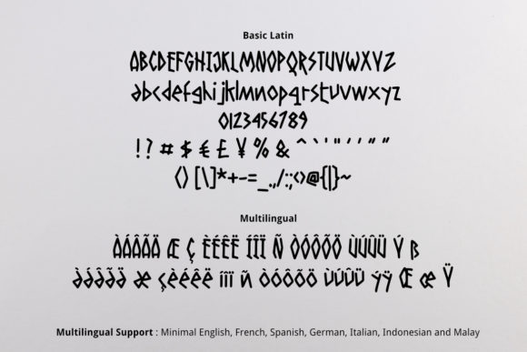 Kinema Font - Preview 1