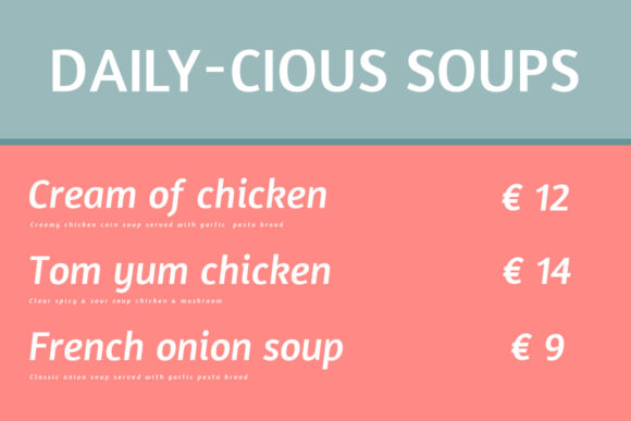 Oliviare Font PNG with transparent background - Preview 2