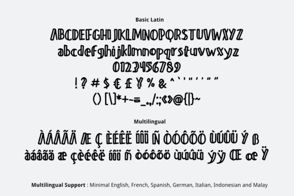 Pancake Font PNG with transparent background - Preview 1