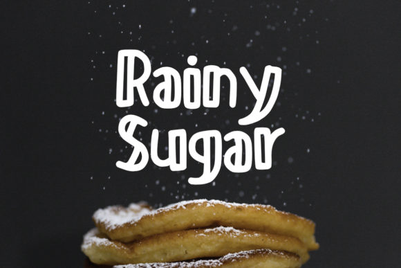Pancake Font PNG with transparent background - Preview 2