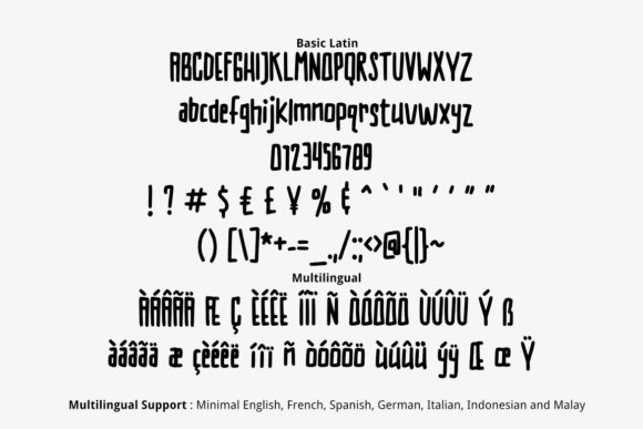 Pasebo Font PNG with transparent background - Preview 1