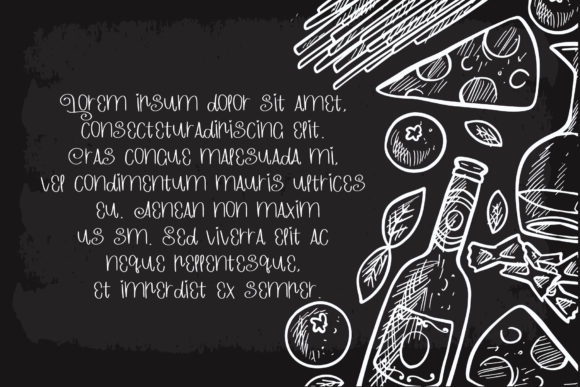 Rasa Italia Font PNG with transparent background - Preview 2