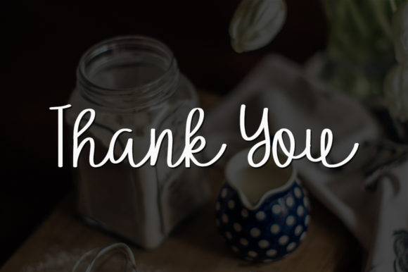 Rice Flour Font PNG with transparent background - Preview 4
