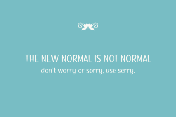 Serry Font PNG with transparent background - Preview 1