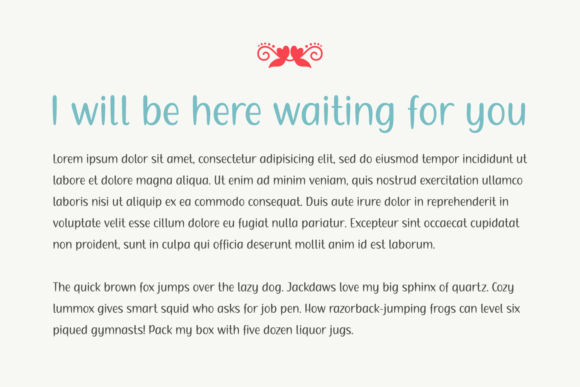 Serry Font PNG with transparent background - Preview 2