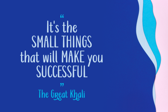 Small Things Font PNG with transparent background - Preview 1
