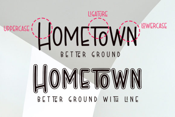 Better Ground Font - Preview 1