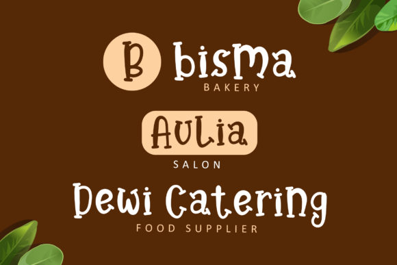 Brown Peanut Font - Preview 6