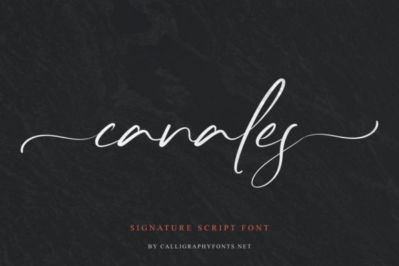Canales Font - Preview 1