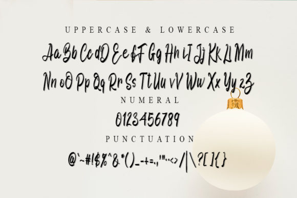 Christmas Creative Font - Preview 3