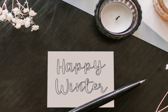 Christmas Melody Font - Preview 1