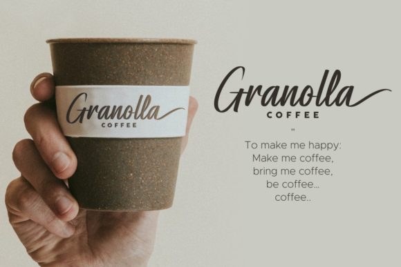 Coffees Font - Preview 5
