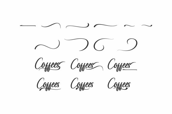 Coffees Font - Preview 6