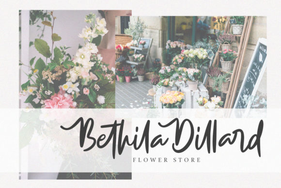 Creamy Buttermilk Font PNG with transparent background - Preview 1