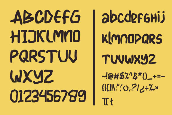 Flinch Font - Preview 4