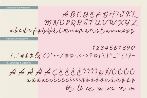 Flowee Font - Preview 5