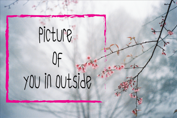 Friend of Mine Font - Preview 1