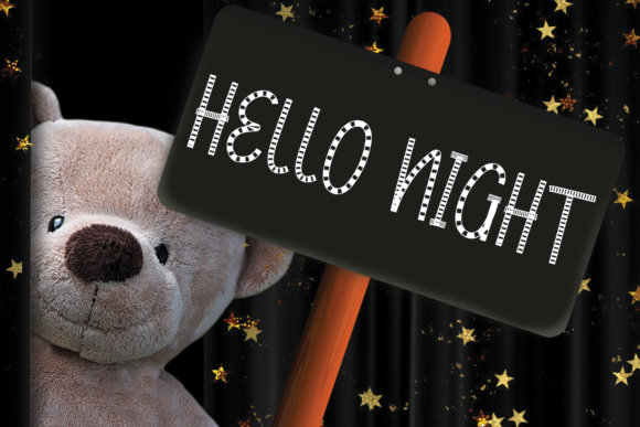 Media Videography Font PNG with transparent background - Preview 1