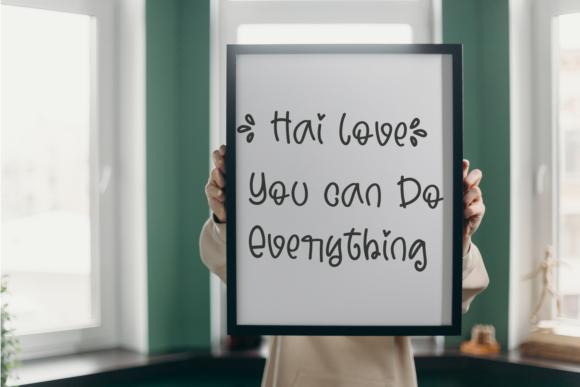 Morning Vibe Font PNG with transparent background - Preview 2