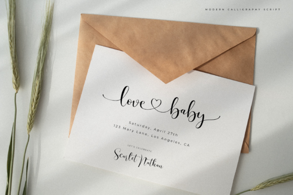 Olivia James Font PNG with transparent background - Preview 4