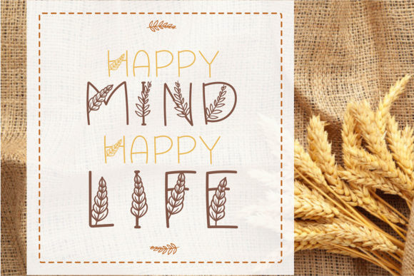 Padee Kapass Font PNG with transparent background - Preview 2