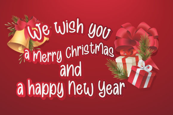 Purple Christmas Font PNG with transparent background - Preview 1