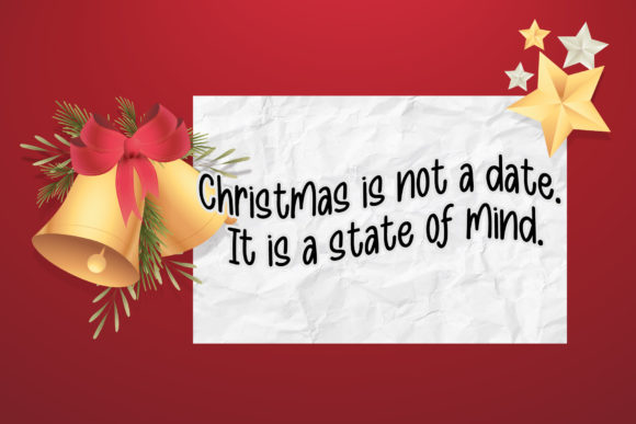 Purple Christmas Font PNG with transparent background - Preview 2