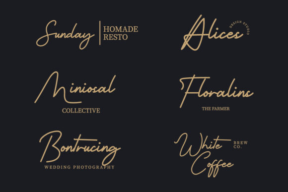 Seaways Font PNG with transparent background - Preview 5