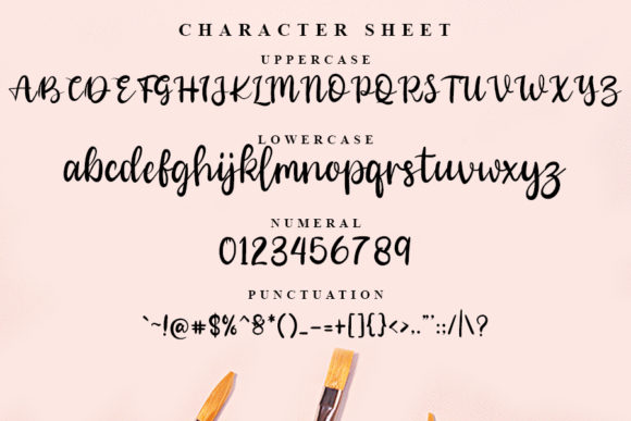 Beautiful Font - Preview 1