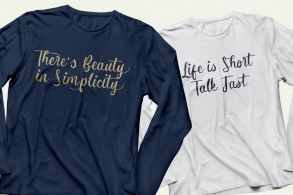 Butterfly Winter Font - Preview 6