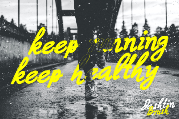Dashtin Brush Font - Preview 2
