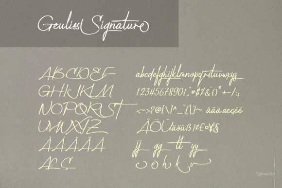Geuliss Font - Preview 3