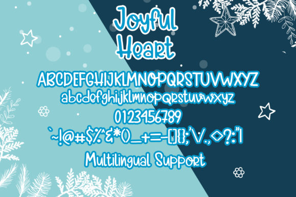 Joyful Heart Font - Preview 1